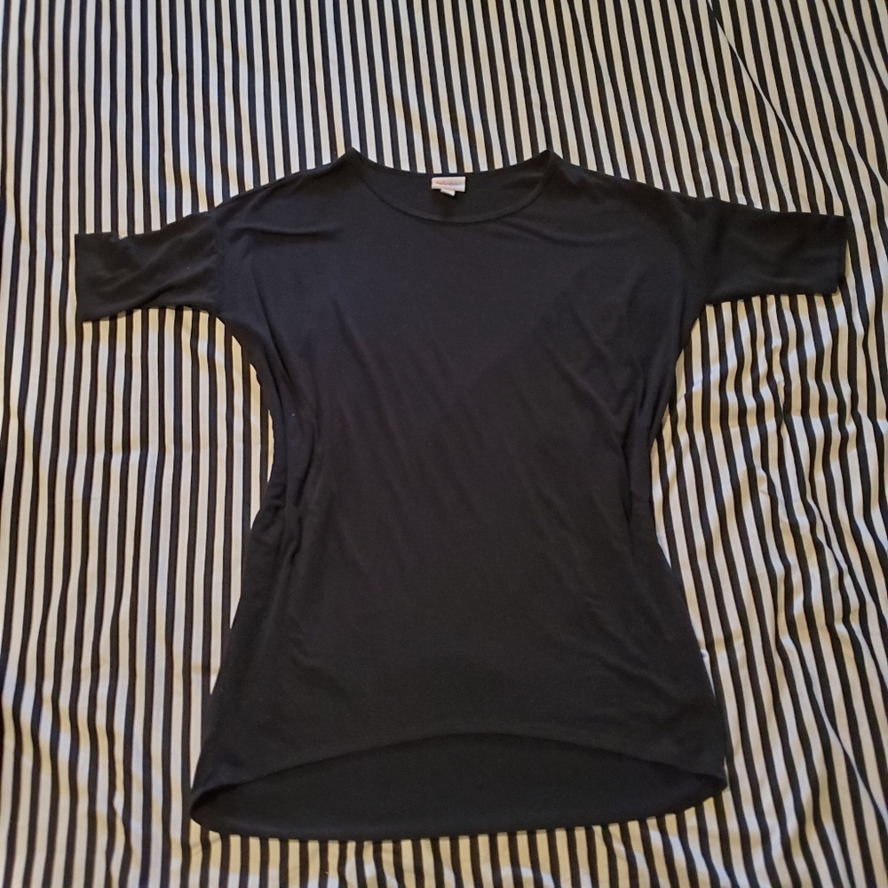XSmall Solid Black LuLaRoe Irma